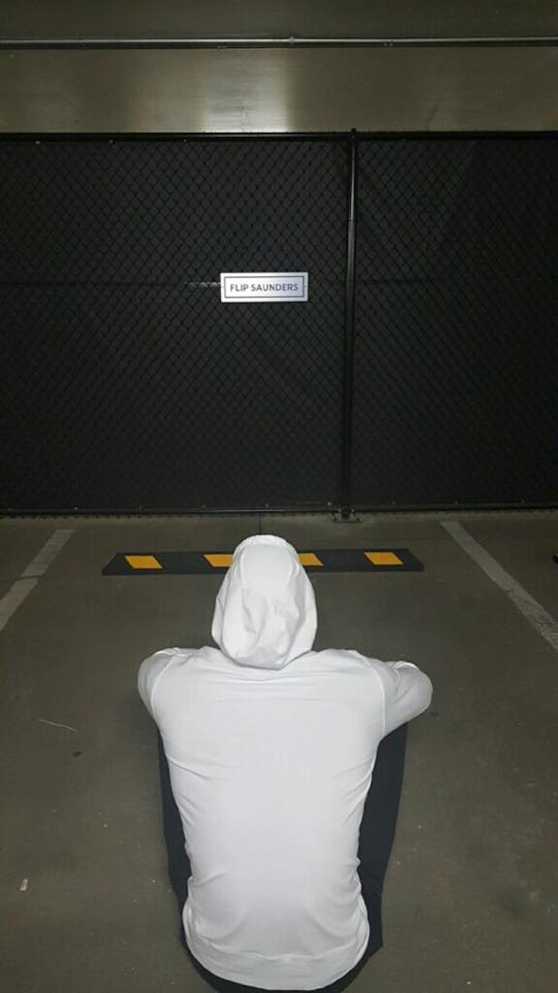 Illustration for article titled Kevin Garnett Walked Out Of Practice To Sit In Flip Saunders's Parking Spot